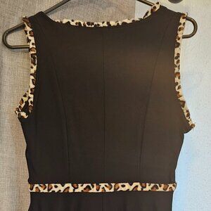 Sourpuss Rockabilly black and leopard dress